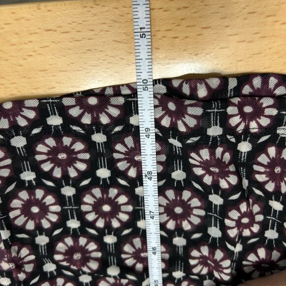 Free People Briella Short Sleeve Ruched Midi Dress Women's Sz S Black Combo NWT - Picture 11 of 12